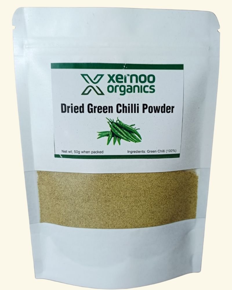 Dried Green Chilli Powder-50g
