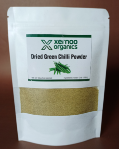 Dried Green Chilli Powder