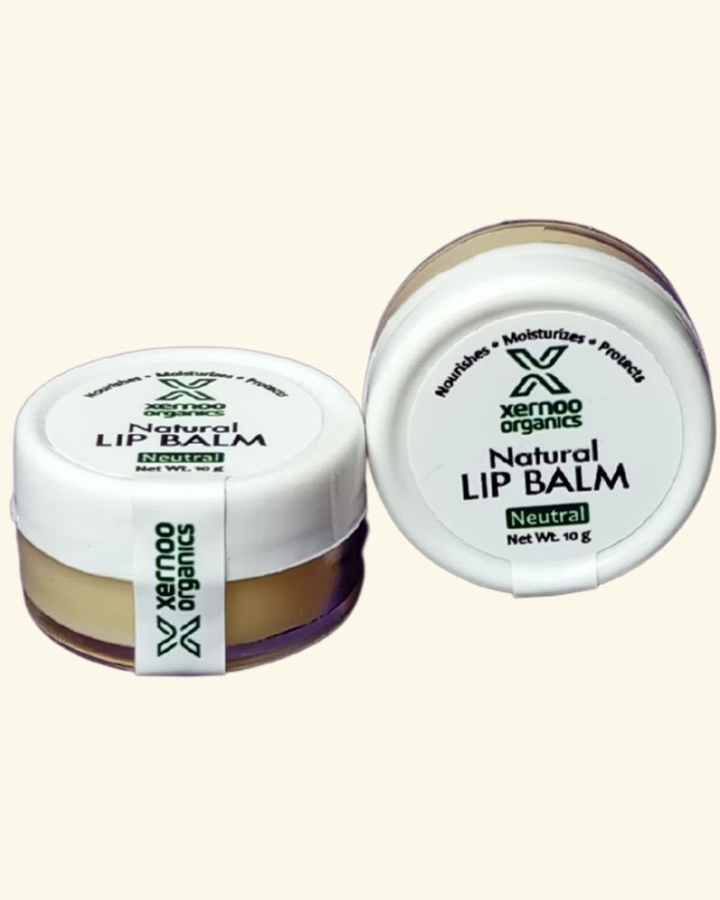 Natural Lip Balm – 10g (Vanilla / Lemon / Neutral)